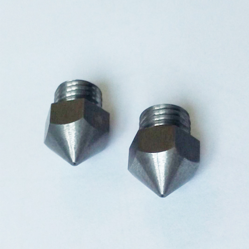Customized tungsten carbide 3D printer nozzle